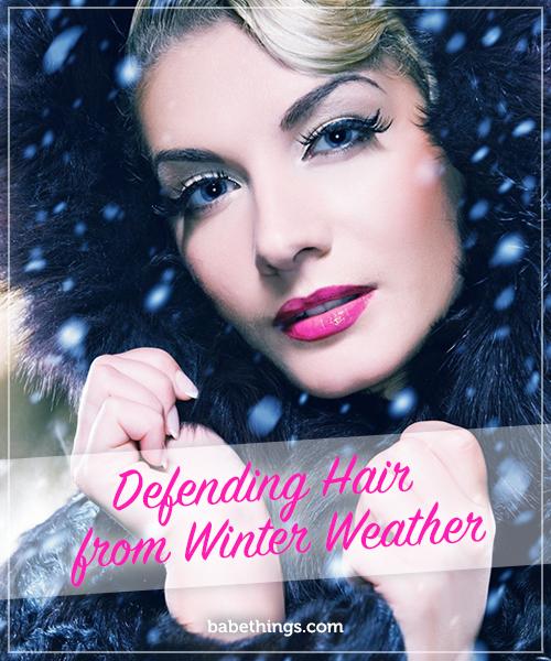 Defending Hair from Winter Weather